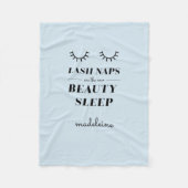 Bleus layette mignons drôles de couverture de (Devant)