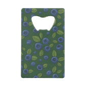 Bleus sur vert foncé (Devant)