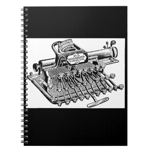  Blickensderfer nr. 5 Typewriter Notitieboek (Voorkant)