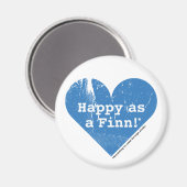Blij als Finse Magneet (Voorkant / Achterkant)