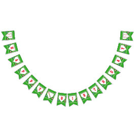 Blij baard vlaggetjes