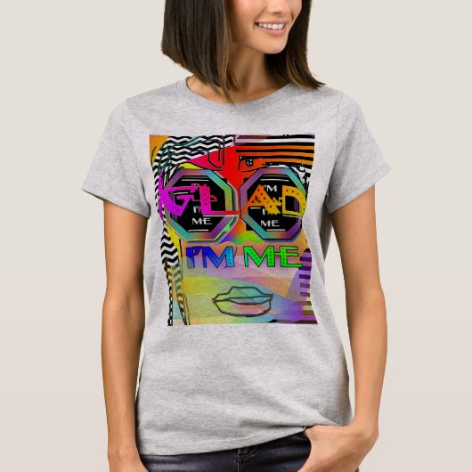 Blij dat ik ben t-shirt (Voorkant)
