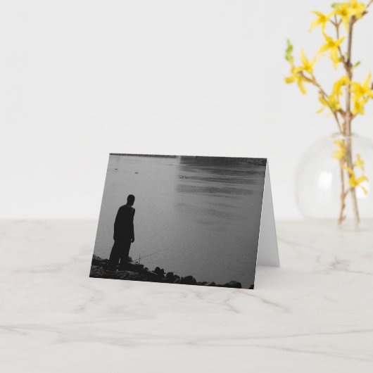 Blij dat je hier bent Opmerking Kaart (Gele Bloem)