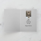 Blij dat je niet op je oude vun kat ziet kaart (Binnen)