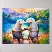 Blij dat we elkaar Otter hebben Poster (Voorkant)