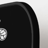 Blij fijn Cute Yellow en Black Modern Pickleball Paddle (Links Detail)