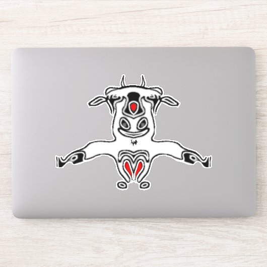 Blij Geit Sticker (Computer)
