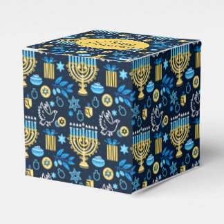 Blij Hanukkah Favor Box Bedankdoosjes