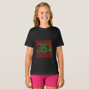 Blij Joviaal Extravert Karakter T-shirt