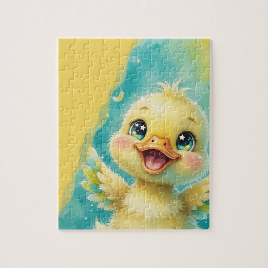 Blij Kuiken Legpuzzel (Verticaal)