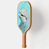 Blij Lachende Dolfijn Pickleball Paddle (Links)