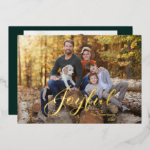 Blij modern schrift foto goud