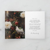 Blij moderne inspirerende gezinsfoto feestdagen kaart (Binnen)