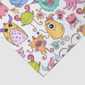 Blij Monsters Tissuepapier (Detail)