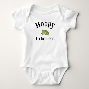 Blij om hier te zijn kids shirt