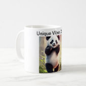 blij panda koffiemok (Voorkant links)