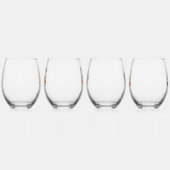 Blij Påsk! Scandinavische Design Wijnglas Zonder Voet (Links)