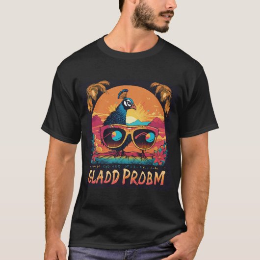 BLIJ PROBLEEM DESIGN T-SHIRT (Voorkant)