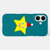 Blij Sterretje Kerstmis Case-Mate iPhone Case (Achterkant (horizontaal))