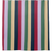 Blij strepen douchegordijn (Voorkant)