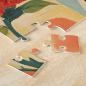 Blij van kleur legpuzzel (Zijkant)