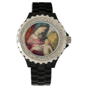 Blij voor onze dame van permanente hulp horloge