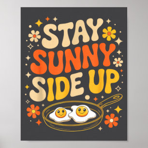 Blij Zonnige Kant Blij Ei Breakfast Sitivity Poster