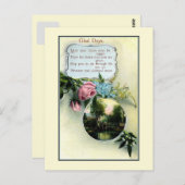  blijde dagen, gedicht briefkaart (Voorkant / Achterkant)