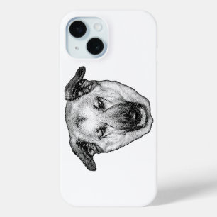Blijde Hondenkop iPhone Hoesje