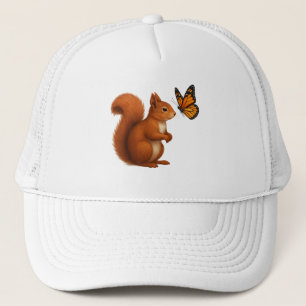 Blijde Jacht – Gelukkig Eekhoorn & Vlinder Trucker Pet
