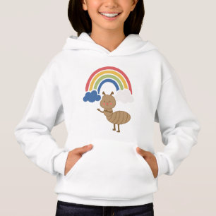 Blijde Mier en Regenboog - Schattig Cartoontje