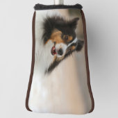 Blijde shelty golfheadcover (Draai 90)