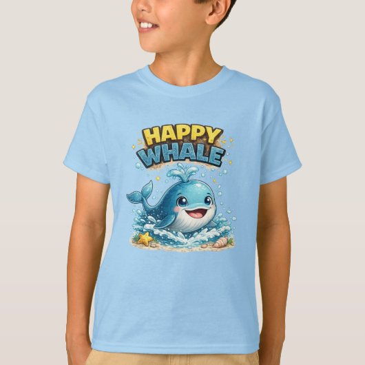 Blijde Walvis T-shirt (Voorkant)