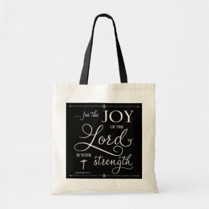 Blijdschap van de Heer - Nehemia 8:10 Tote Bag