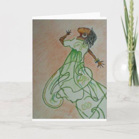 Blije Dans Kaart (Voorkant)