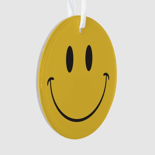 blije emoji ornament (voorkant)