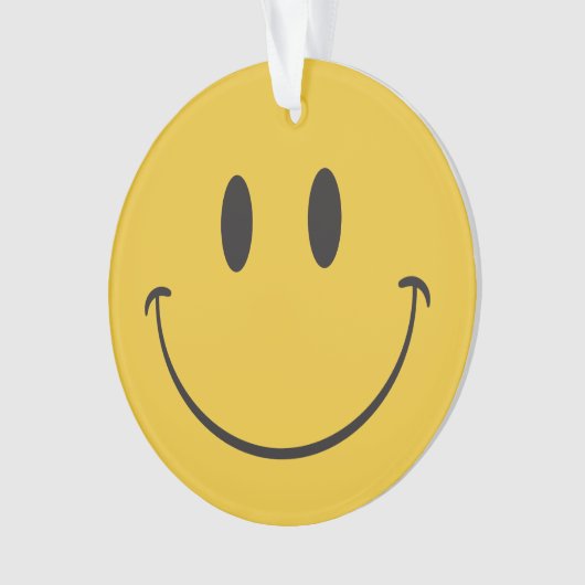 blije emoji ornament (voorkant)