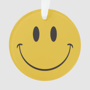 blije emoji ornament