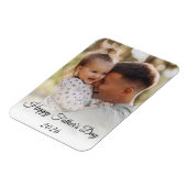 blije vaders dag , feestfoto chic magneet (Linkerzijde)