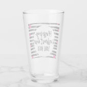 blije valentijnen houden van bug, valentijnscadeau glas (Achterkant)