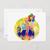 blije verjaardag briefkaart (Voorkant / Achterkant)