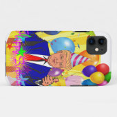 blije verjaardag Case-Mate iPhone case (Achterkant (horizontaal))