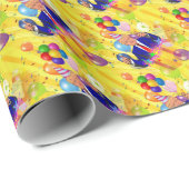 blije verjaardag donald trump cadeaupapier (Rol Hoek)