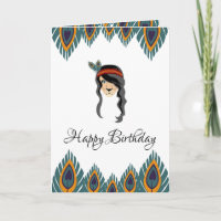 blije verjaardag indian lion