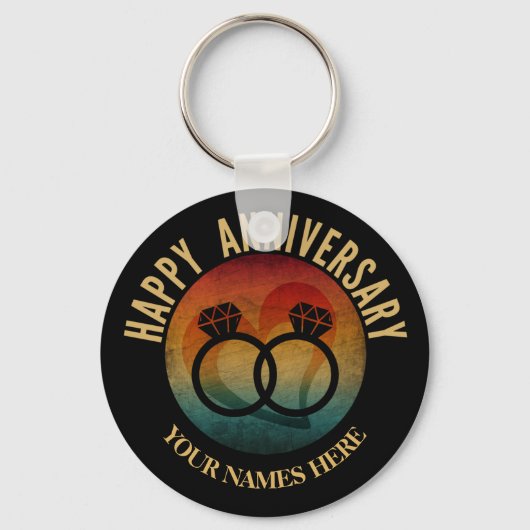 blije verjaardag sleutelhanger (Voorkant)