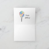 blije verjaardagskaart kaart (Binnen)