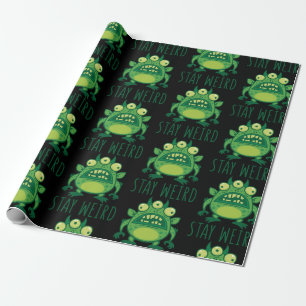 Blijf Alien Monster dragen Cadeaupapier