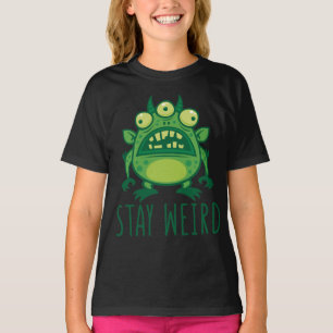 Blijf Alien Monster dragen T-shirt