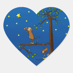 Blijf apen Stickers bereiken