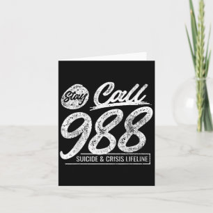 Blijf bellen 9 8 8 Suicide and Crisis Lifeline Kaart
